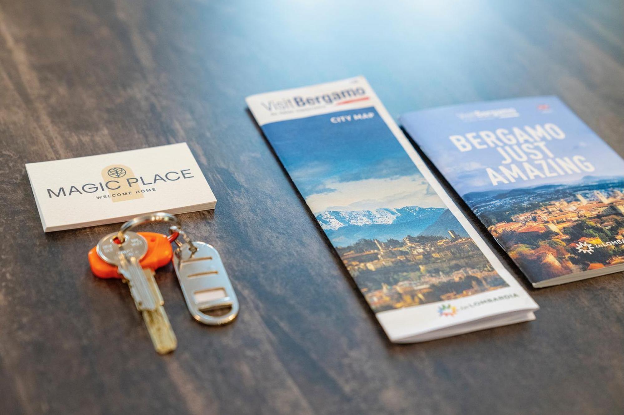 Magic Place Bergamo! Classy Apartment In The Heart Of The City Eksteriør billede